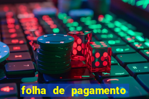 folha de pagamento para preencher word